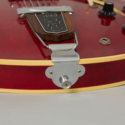 Gibson  Trini Lopez Standard Semi-Hollow Body Electric Guitar (1967), ser. #330204, original black hard shell case. image 24