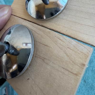 Ludwig Two Vintage Marching Bass Drum Eyelet Bracket Mount Part Lot C 70s - Various image 2