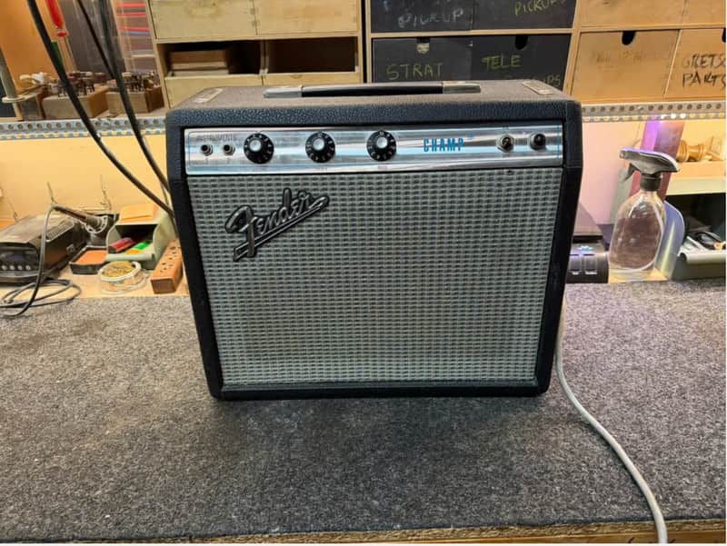1972 Fender Champ Amp - Very Clean And It's A Beast! Amazing image 1