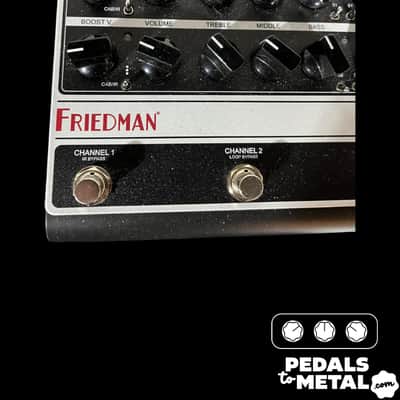 Friedman IR-D Dual Tube Preamp 2024 - Present - Black / Silver X14646 image 5