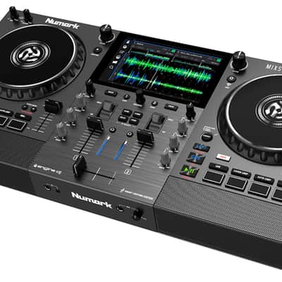 Numark Mixstream Pro Go Battery Powered Streaming DJ Controller w/ Amazon Music image 1