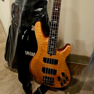 Yamaha TRB1004J 4-String 2020s - Natural Quilt image 2
