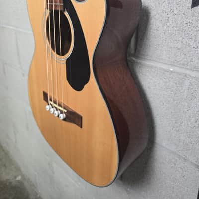 Fender CB-60SCE Acoustic-Electric Bass with Laurel Fretboard 2010s - Natural image 5