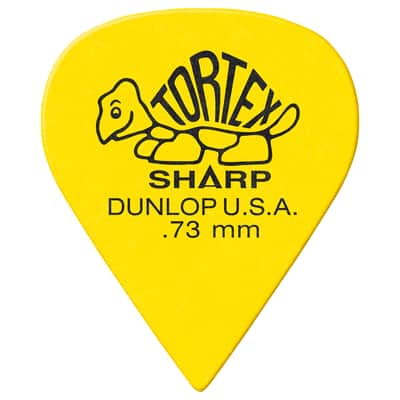 412P73 Tortex Sharp 0,73mm Sachet de 12 Dunlop image 2