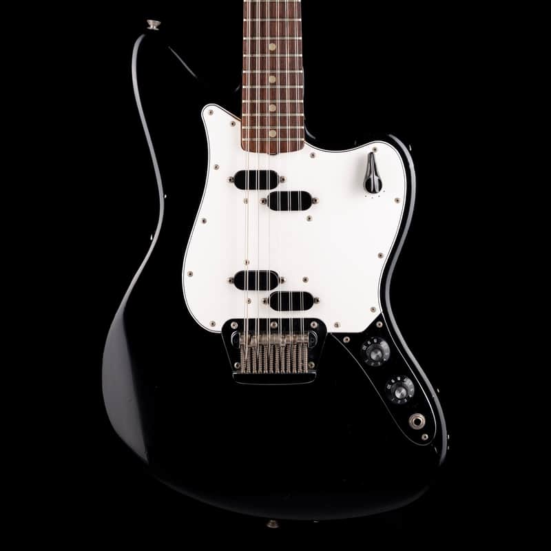 Vintage 1966 Fender Electric XII Black With OHSC image 1