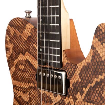 ESP USA Limited Edition TE-II Hardtail Electric Guitar - Snake Skin - #US21176 image 18