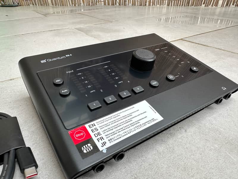 PreSonus Quantum ES2 USB-C Audio Interface 2024 - Present - Black image 1