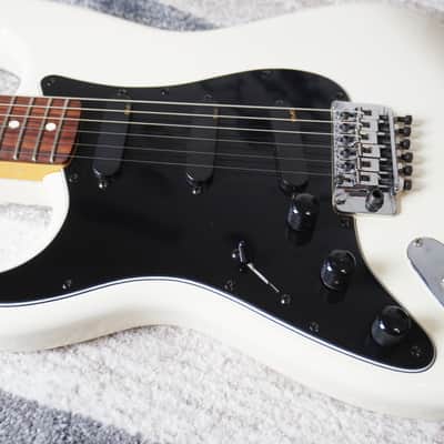 1983 Fender Japan JV ST62-65 Left-Handed Stratocaster MOD Floyd Rose FRT-3 EMG SA MIJ image 7