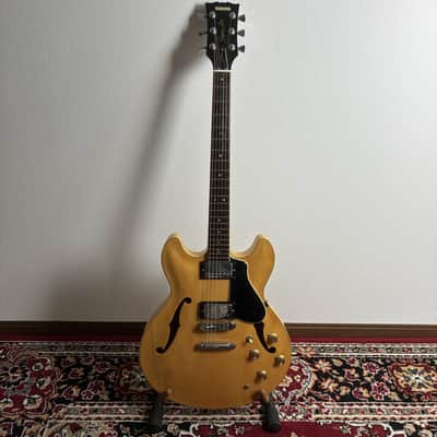 1978-1979 Yamaha SA700 Super Axe Semi-Hollow ES-335 Style Natural MIJ Japan image 14