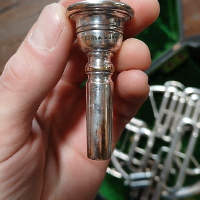 Vintage J.W. York Horn 1913-1914 - Silver image 4