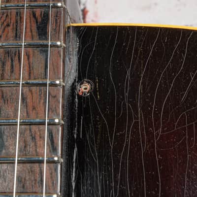 Gibson - 1965 ES-125T Hollow-Body Electric Guitar Sunburst w/OHSC All Original No Pickguard - VINTAGE image 24