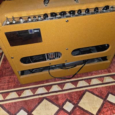 Fender Blues Deluxe Reissue 2-Channel 40-Watt 1x12" Guitar Combo 2005 - Present - Tweed image 4