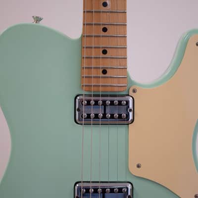 2014 Fender Mexico Cabronita Telecaster - in Surf Green image 12