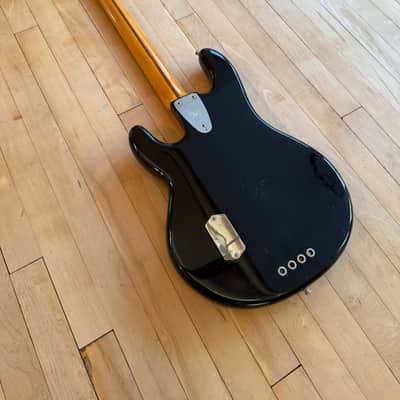 1978 Musicman Stingray Bass Guitar Black Pre-EB image 11