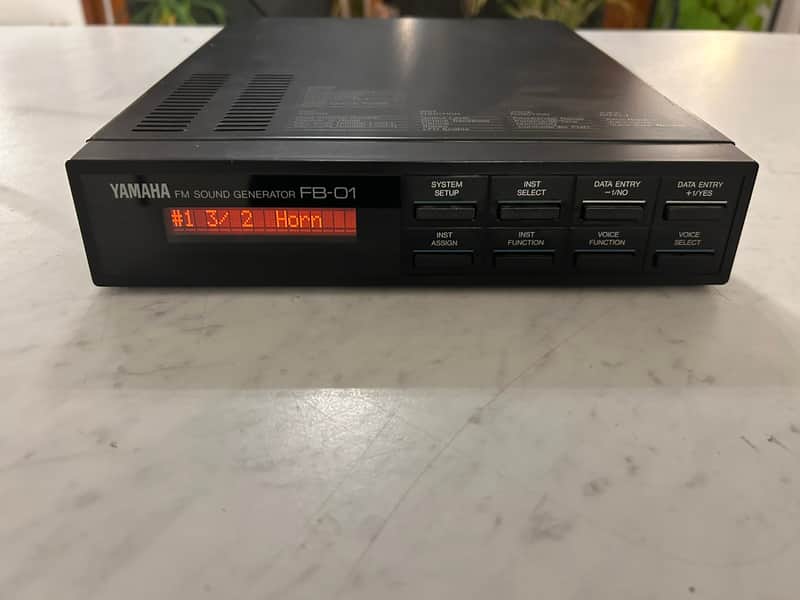 Yamaha FB-01 FM Sound Generator 1986 - 1987 - Black | Reverb