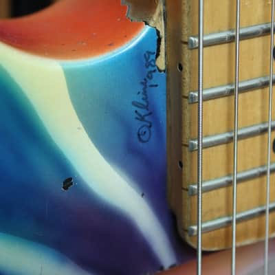 Kramer Pacer Custom I 1988 - Kline Tie Dye image 8