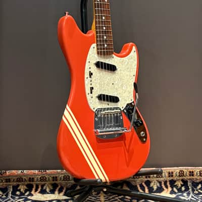 2012 Fender Mustang 1973 Reissue Competition Edition - Fiesta Red image 1
