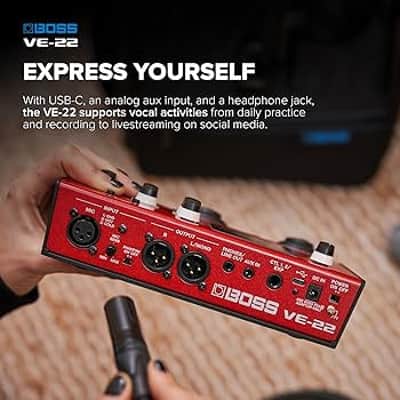Boss VE-22 Vocal Performer | Vocal Effects & Looper Pedal image 4