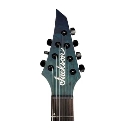 Jackson Pro Plus Series DK Modern MDK7P HT, Ebony Fingerboard, Chlorine Burst image 8