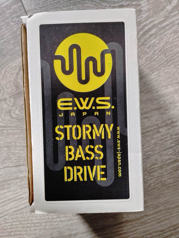 E.W.S. Stormy Bass Drive 2021 Black | Reverb