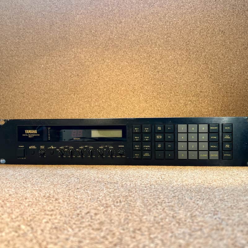 YAMAHA REV7 リバーブ　現状お渡し Vintage YAMAHA REV 7 Digital Reverb Reverbrator from Japan U1720