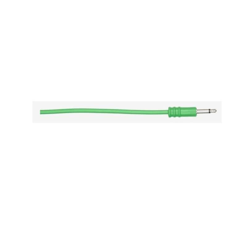 ALM Custom 3.5mm Male Mono Patch Cables (60cm, green, pack of 5) image 1