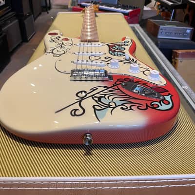 Fender Jimi Hendrix Artist Series Signature Monterey Stratocaster 2017 - 2018 - Monterey Graphic image 7
