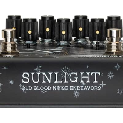 Old Blood Noise Endeavors Sunlight Stereo Dynamically Held Reverb Pedal (Black) image 2