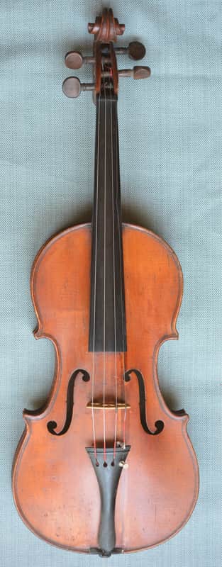 Early French 4/4 Violin branded Antonio Martello image 1
