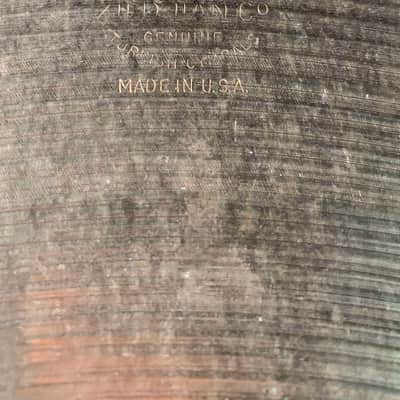 Vintage 60's Zildjian A Series 22" Ride Cymbal - 3522g (Bg2) image 7