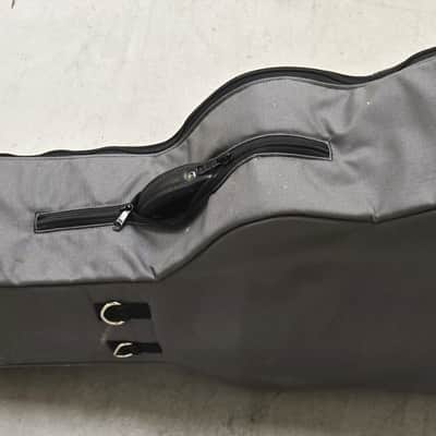 Calton Cases Acoustic or Archtop (16") V2 - Custom Turquoise Splatter w/case cover image 9