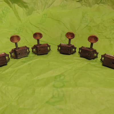 vintage 1956-1958 Kluson Gibson tuners PAT APPLD single line for Les Paul burst paf es 335 standard flying V explorer 330 175 archtop 350 130 goldtop image 5