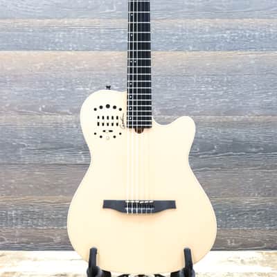 Godin Multiac Nylon Deluxe "B-Stock" Natural HG Electro-Classical Guitar w/Bag image 2