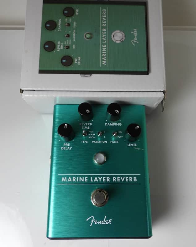 Fender Marine Layer Reverb Effects Pedal Free USA Shipping image 1