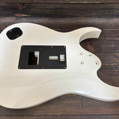 Ibanez Prestige RG2550Z Body Galaxy White Made in Japan image 13