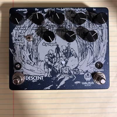 ギター Walrus Audio Descent reverb Walrus Audio Descent Reverb / Octave Machine | Reverb