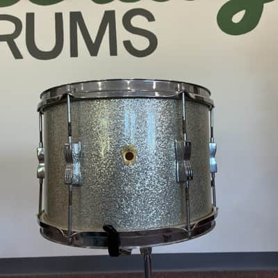 Ludwig Club Date 1960s 13x9" Tom - Silver Sparkle image 1