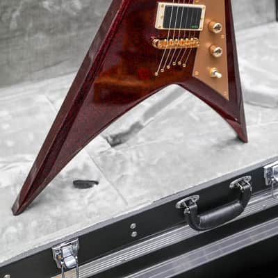 ESP LTD KH-V Red Sparkle Kirk Hammett Signature image 11