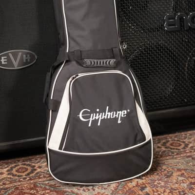 Epiphone Les Paul Standard 50s Figured Electric Guitar - Bourbon Burst with Gig Bag image 14