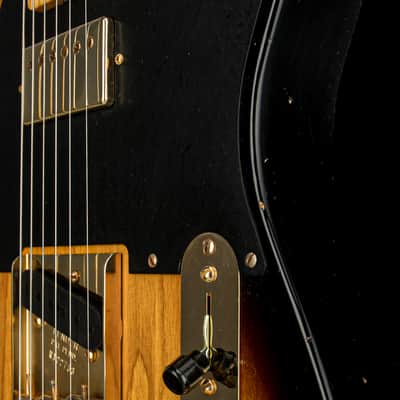 Fender Custom Shop 1951 Nocaster HS Journeyman Relic - 2-Color Sunburst #22733 image 11
