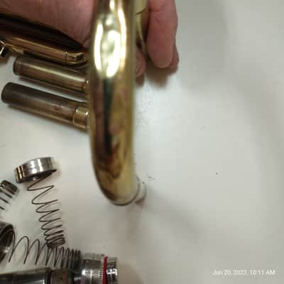 Elkhart Conn Director brass cornet image 6