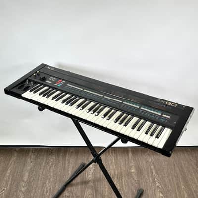Vintage Akai AX 80 Analog Synthesizer Keyboard