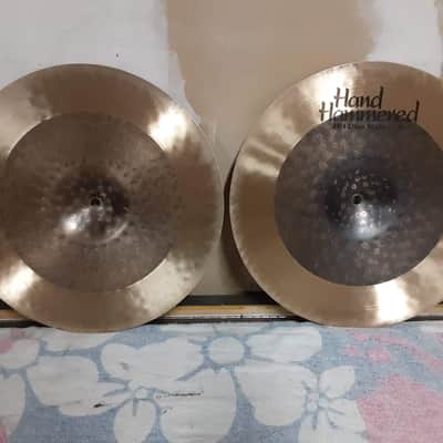 Sabian 14" HH Hand Hammered Duo Hi-Hat Cymbals (Pair) 2002 - 2003 - Natural image 13