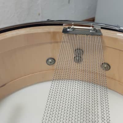 Sonor Delite  Snare Drum 14"x5"- Red  Birdseye Cherry image 7