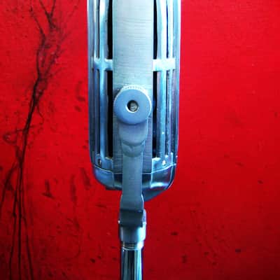 Vintage RARE 1950's American D9A / D9AT dual dynamic cardioid microphone chrome w Belden cable D8T D4T D6T image 15
