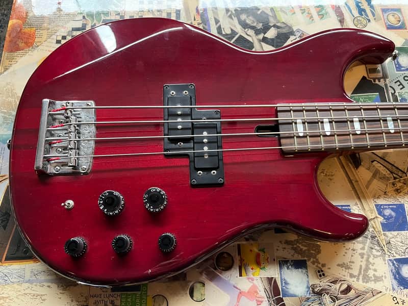 Yamaha BB1200S 1984 Vintage Bass - Red | Reverb