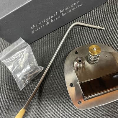 Halon Fender Jazzmaster/Jaguar tremolo-vibrato gloss nickel image 4