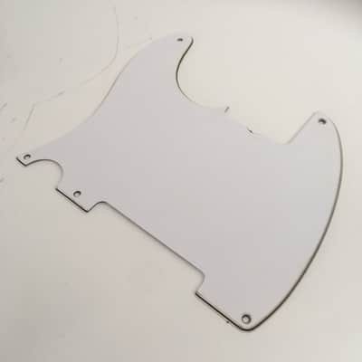 Lefty 59 Esquire 3-ply Relic White Pickguard Tele USA for Left Handed Fender Telecaster Aged 5-Hole image 5