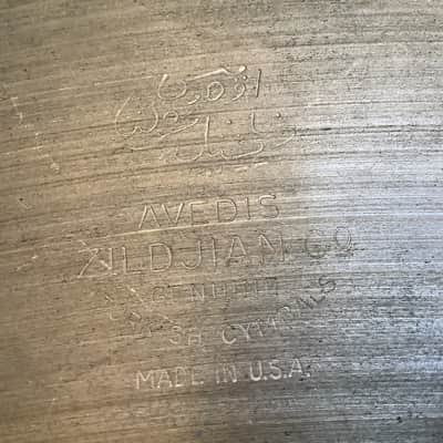 RARE! Zildjian 30" A 60s and 28” A 50’s Block Stamp Rides Pair image 5