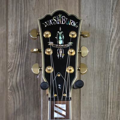 Washburn J9VG Washington 1990’s - Black image 5
